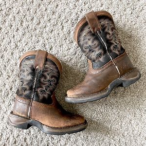 Durango Kids Brown and Black Boots